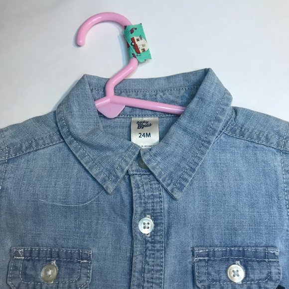 Oshkosh B'gosh button-front bodysuit size 24M - Picture 11 of 12